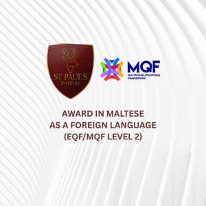 Award in Maltese as a Foreign Language (EQF/MQF Level 2)