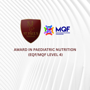 Award in Paediatric Nutrition (EQF/MQF Level 4)